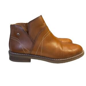 PIKOLINOS Brandy Brown High-Tops Leather Aldaya Ankle Boots Women’s EU 38 US 7.5